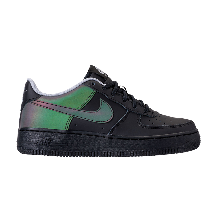 

Кроссовки Nike Air Force 1 Low LV8 GS 'Reflective Black', черный