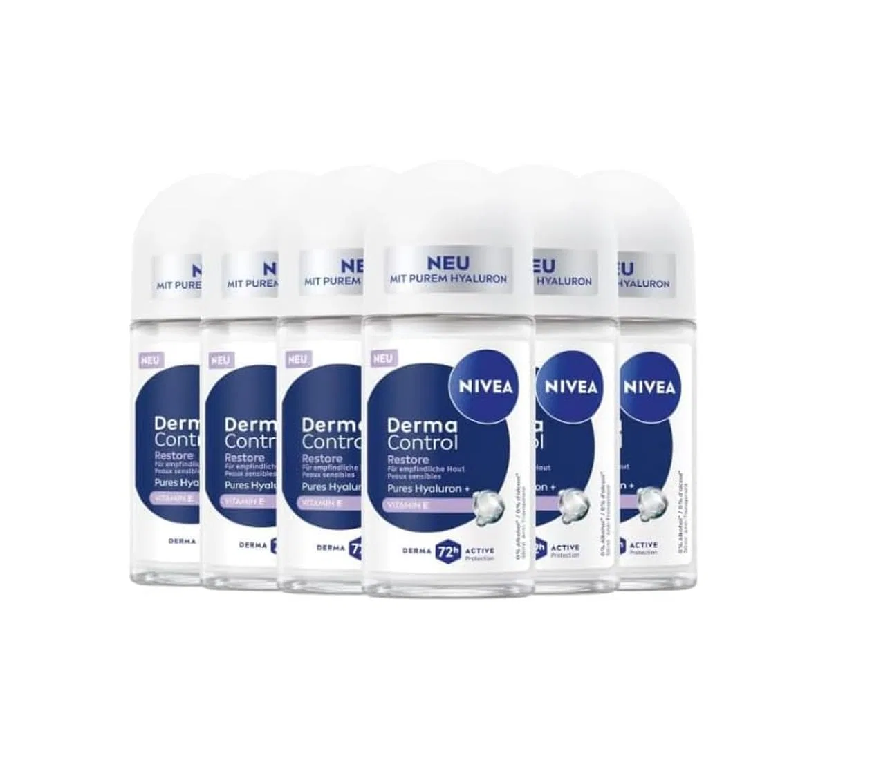 Роликовый дезодорант-антиперспирант NIVEA Derma Control Restore 50 мл Nivea