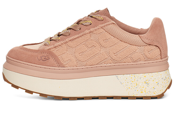Туфли женские на платформе с низким верхом River Valley коричневые Ugg
