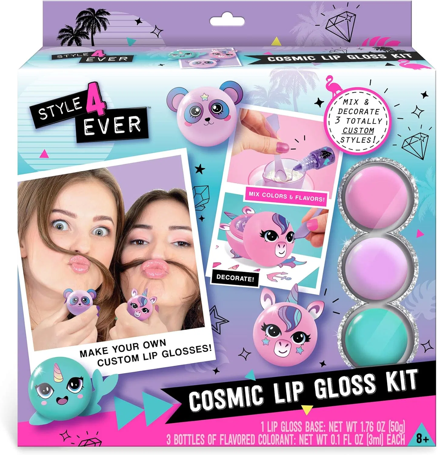 Набор для создания блеска для губ Cosmic Lip Gloss Kit Canal Toys, мультиколор — фото 2