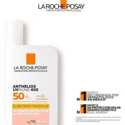 La Roche-Posay Anthelios UVmune 400 Тонирующий флюид SPF50+ 50 мл — фото 3