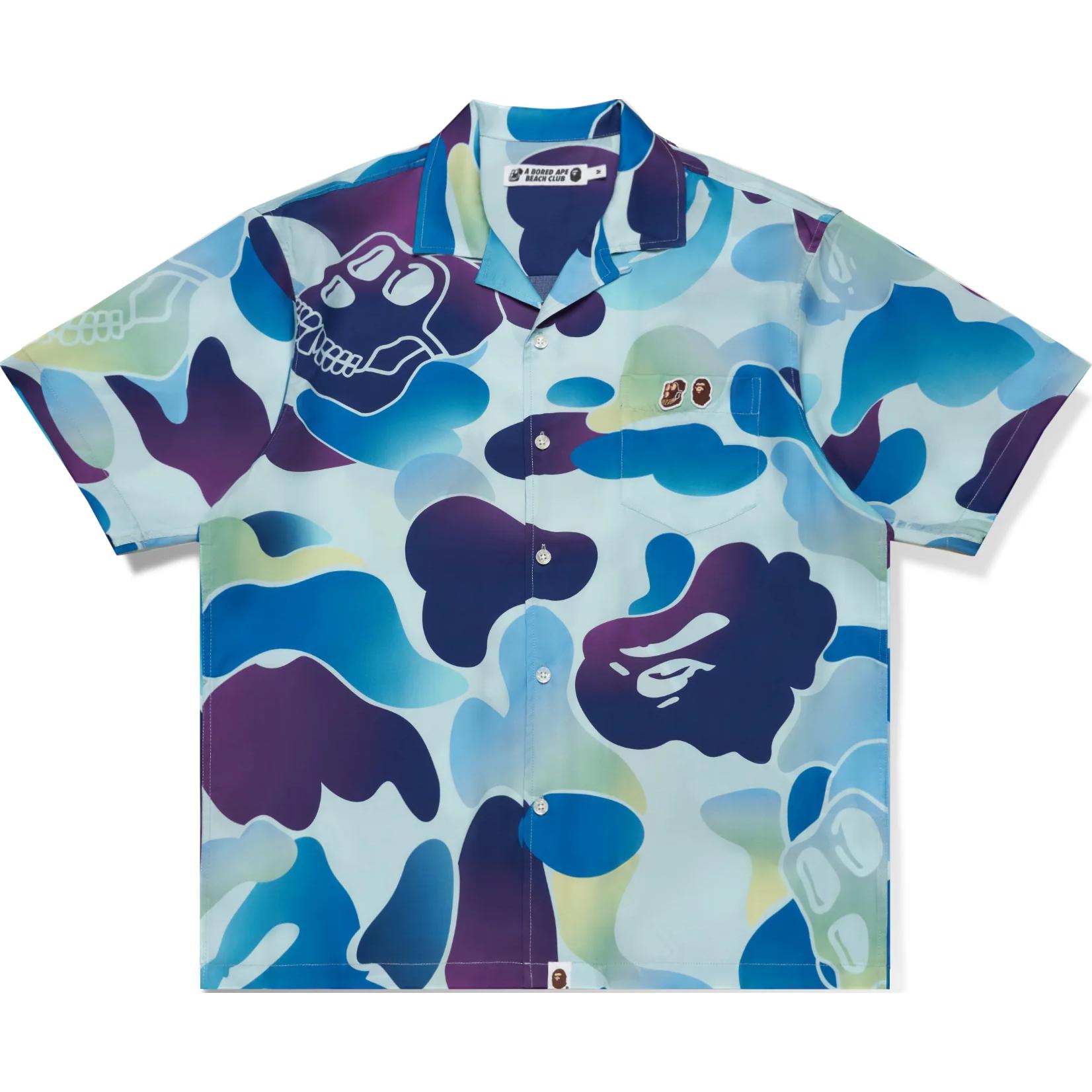 

A BATHING APE Гавайская рубашка яхт-клуба Bape x Bored Ape