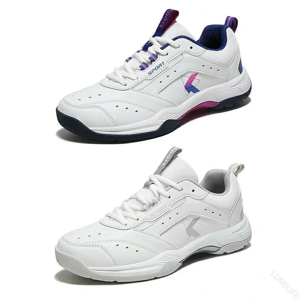 Унисекс кроссовки для бадминтона и тенниса, White/Gray