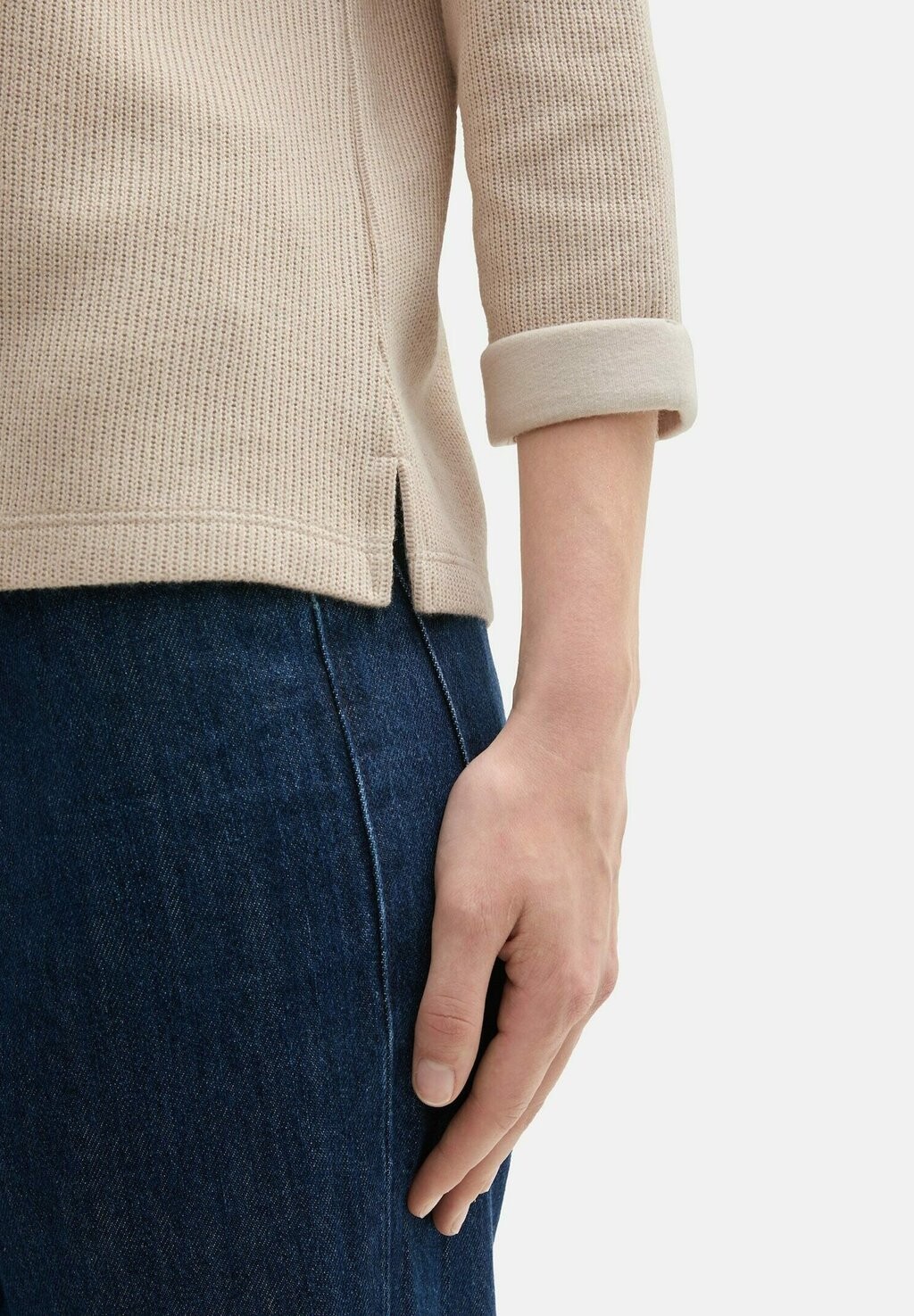 

Джемпер 3/4 ARM TOM TAILOR, бежевый