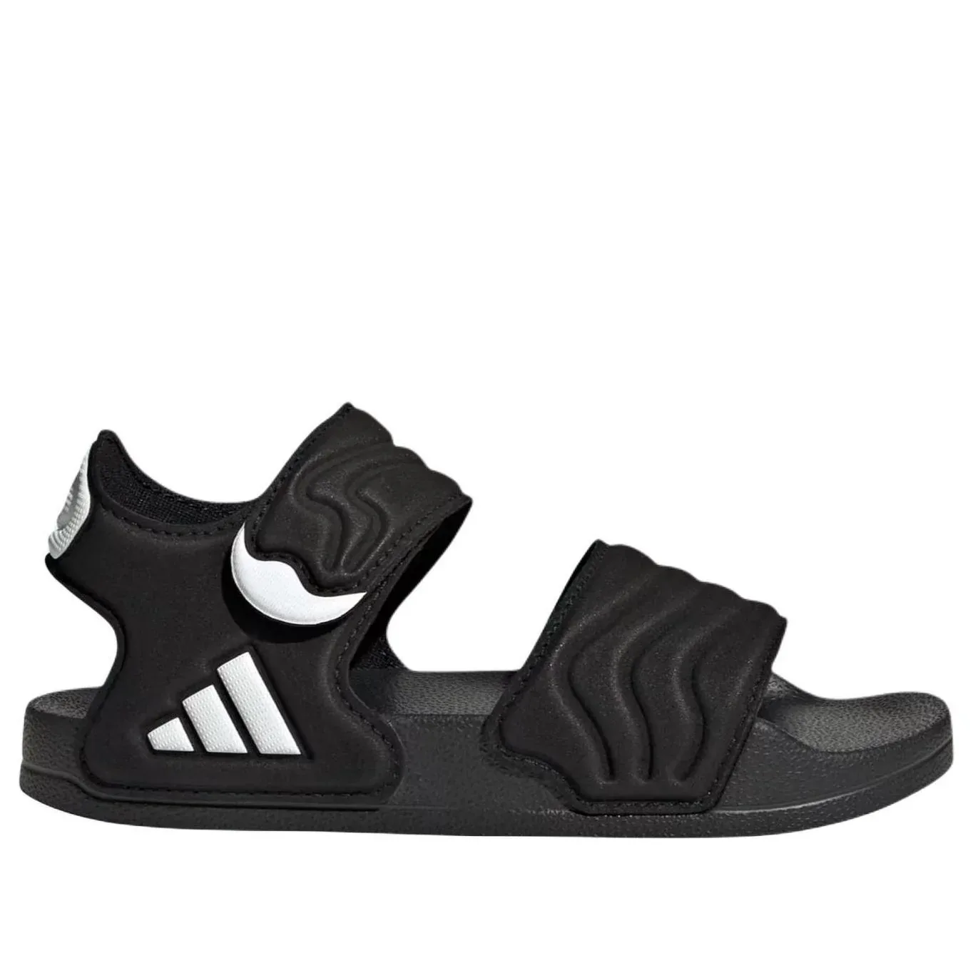 Сандалии Adidas Adilette 2 Kids 'Core Black' — фото 2