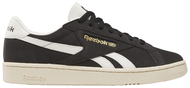 

Кроссовки Reebok Club C Grounds UK 'Washed Black', черный