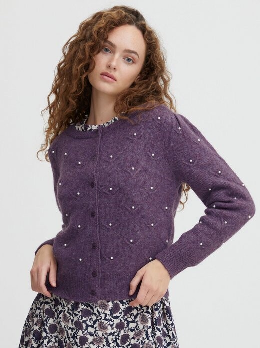 

Кардиган ирфлери Atelier Rêve, фиолетовый