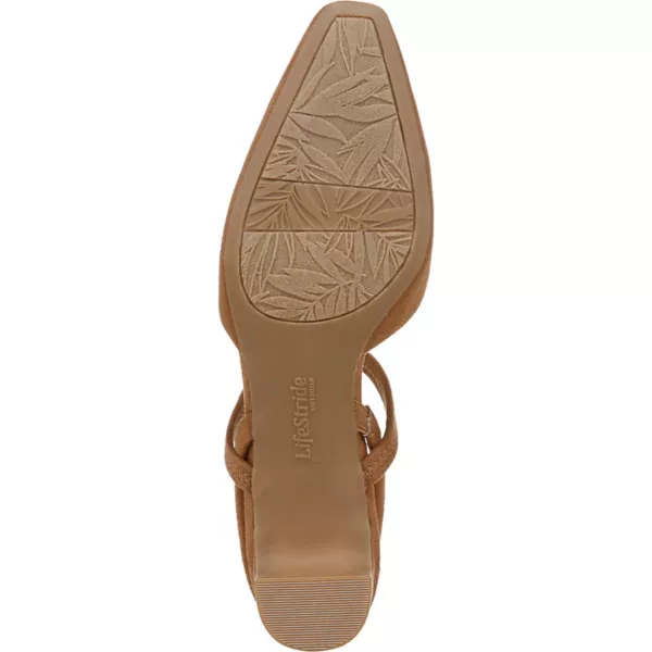 Лаини женские туфли-лодочки на ремешке Lifestride, цвет whiskey tan — фото 4