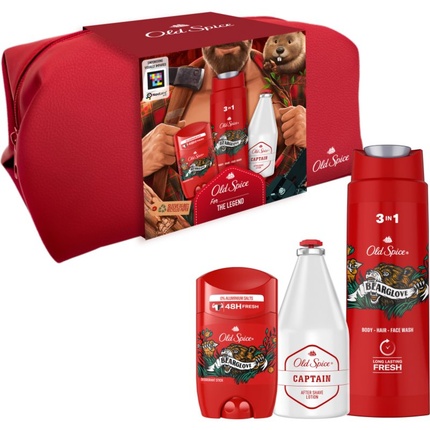 

Lumberjack Body Care Set - Подарочный набор по уходу за телом Bearglove