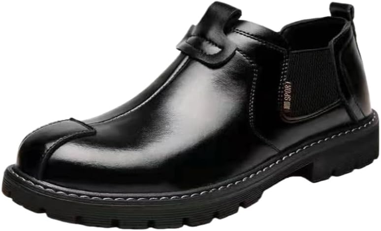 

Мужские низкие повседневные кроссовки - стильные и ретро, дышащие для ежедневного использования, подходят для путешествий, с противоскользящей резиновой подошвой Fusecottc, черный