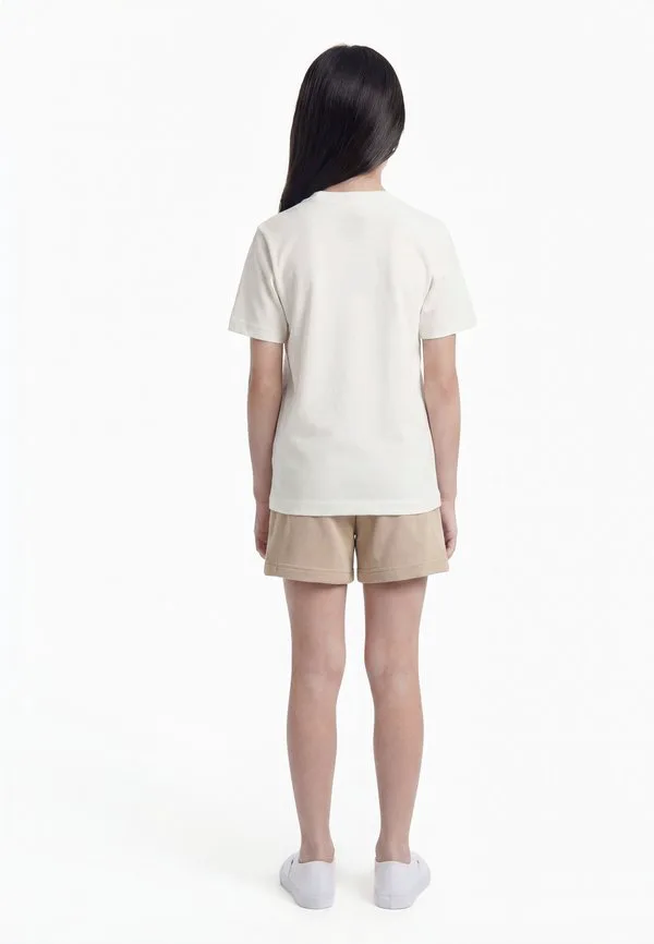 Футболка унисекс, базовая футболка Adidas Originals, Stone Khaki — фото 2