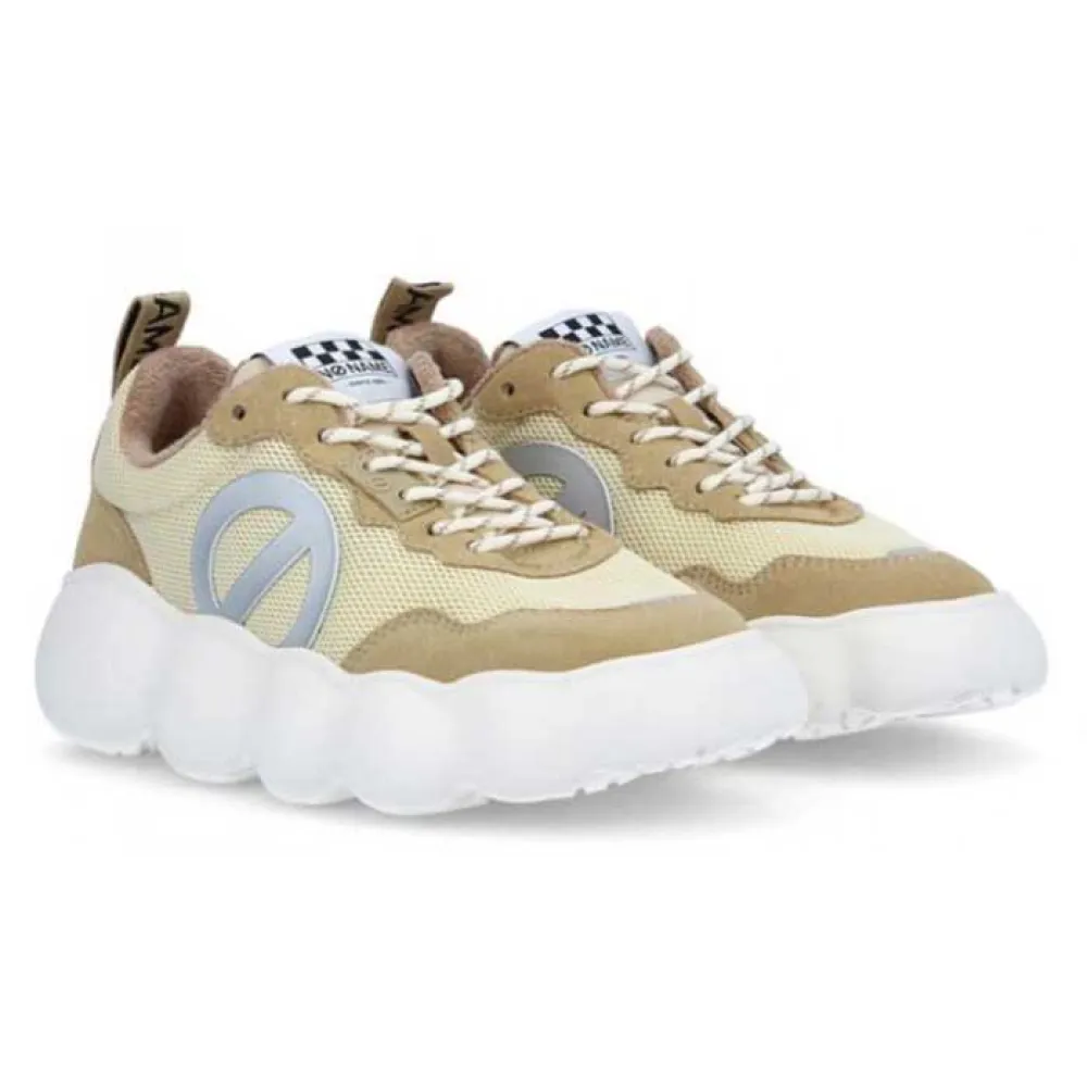 Кроссовки No Name Gong Jogger, бежевый