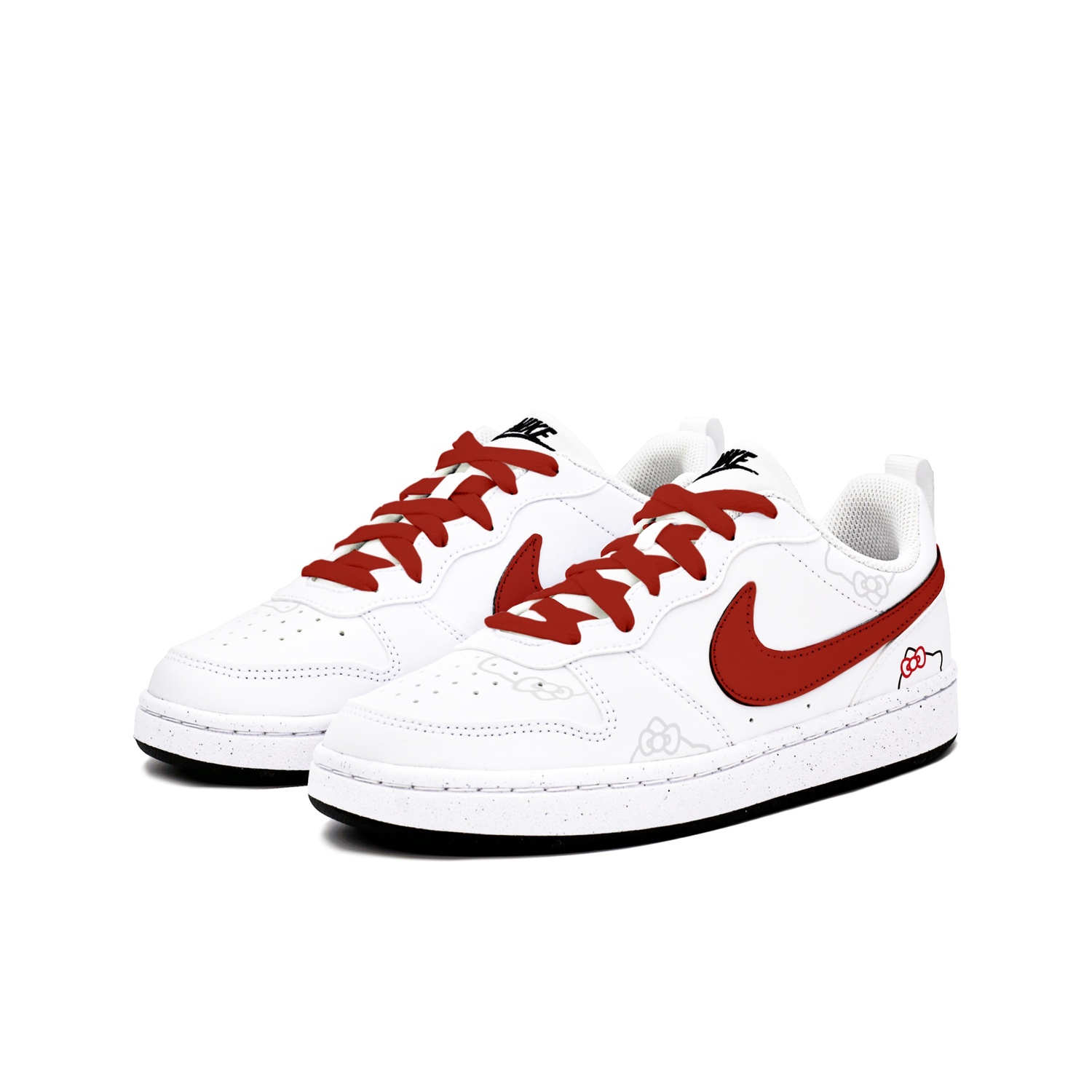 Детские скейтерские кроссовки Unisex Nike, красный — фото 4