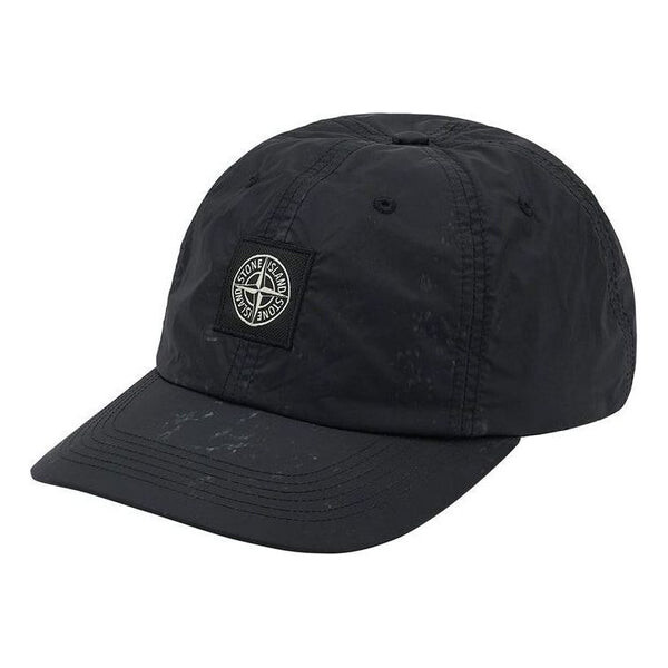 

Бейсболка x stone island nylon 6-panel cap 'black' Supreme, черный