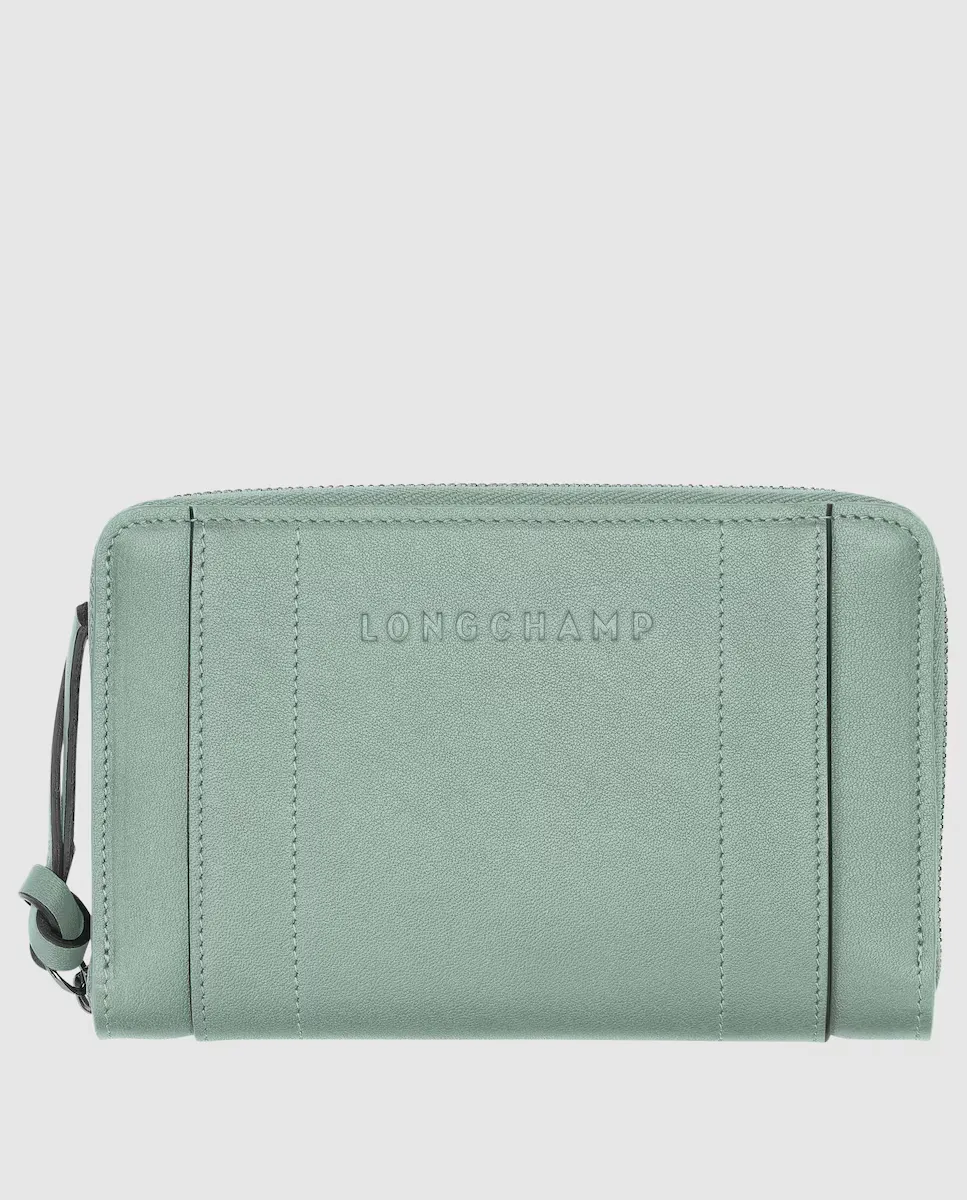 

Женский кошелек Longchamp 3D, цвет Verde Agua