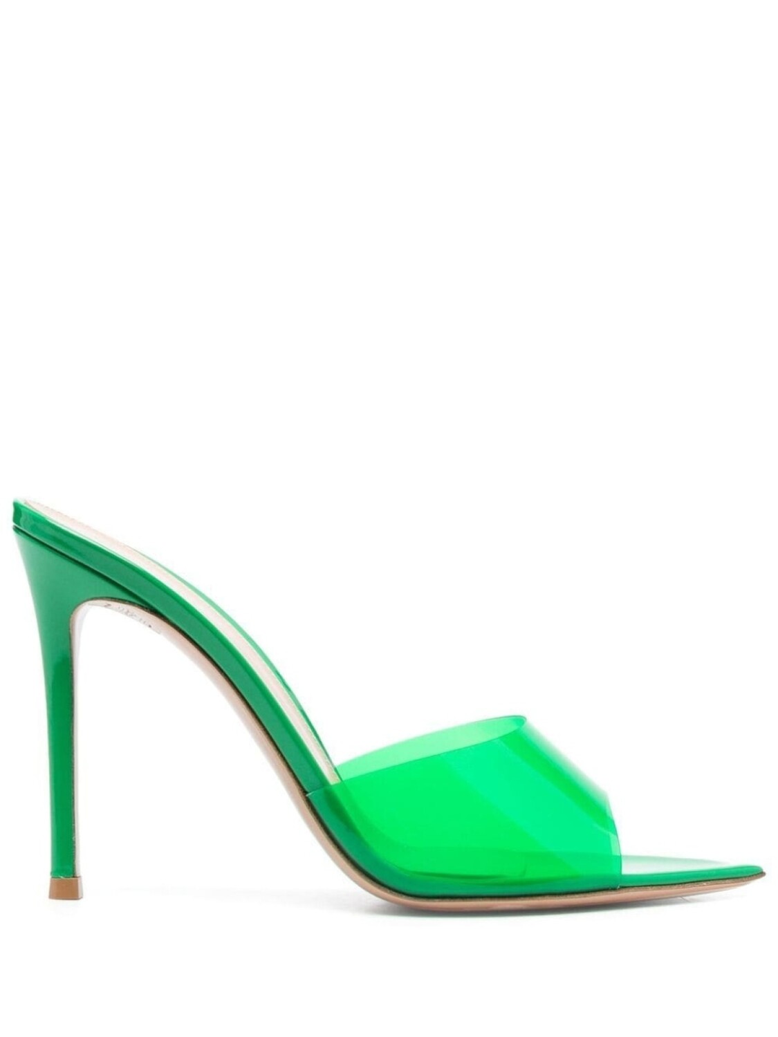 

Прозрачные босоножки Elle 115 Gianvito Rossi, зеленый