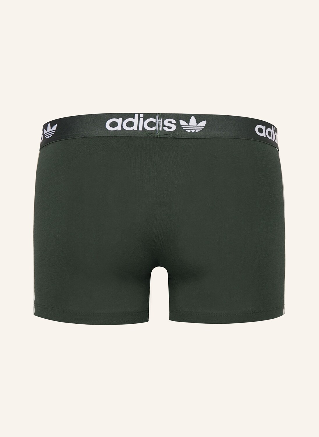 Комплект из 3 боксеров comfort flex cotton 3-stripes adidas Originals, цвет DUNKELGRÜN/SCHWARZ/DUNKELLILA — фото 2