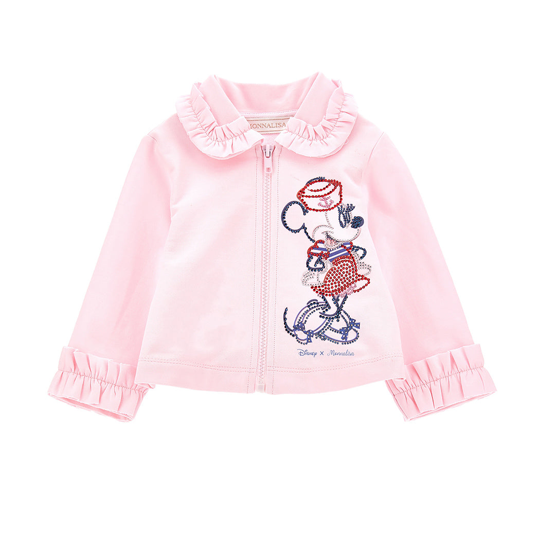 

Розовая толстовка Minnie Mouse Monnalisa