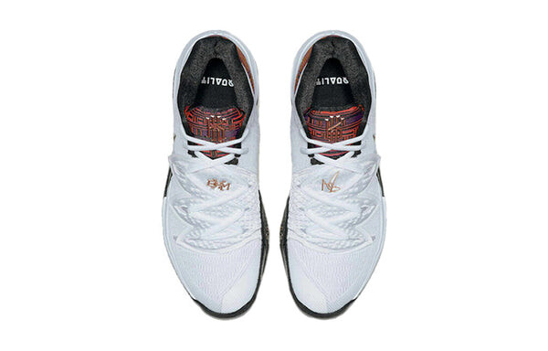 Кроссовки kyrie 5 Nike, белый — фото 3