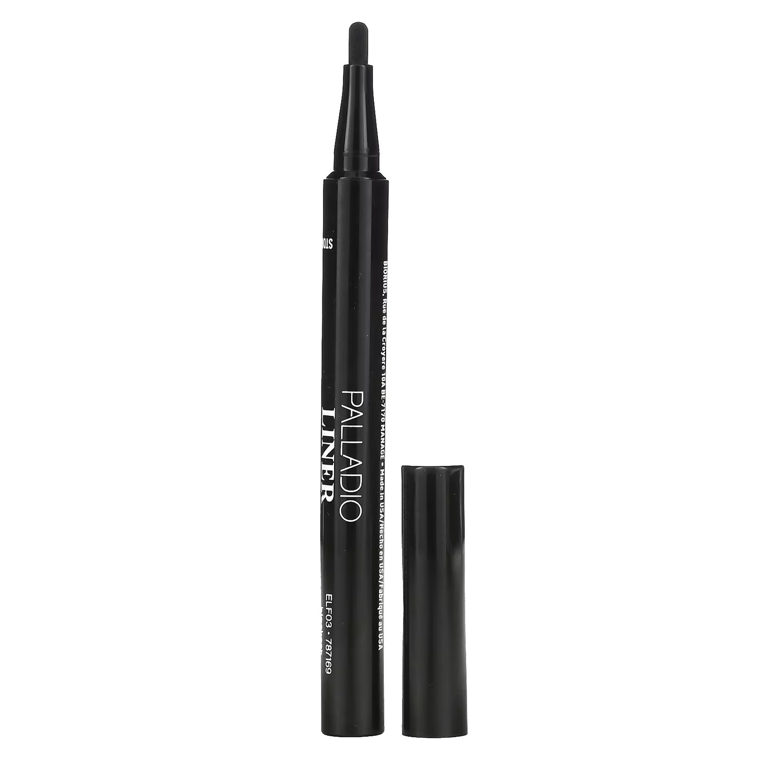 

Чернильный маркер Palladio Liner Obsessed 2-в-1 Blackest Black, 1 мл