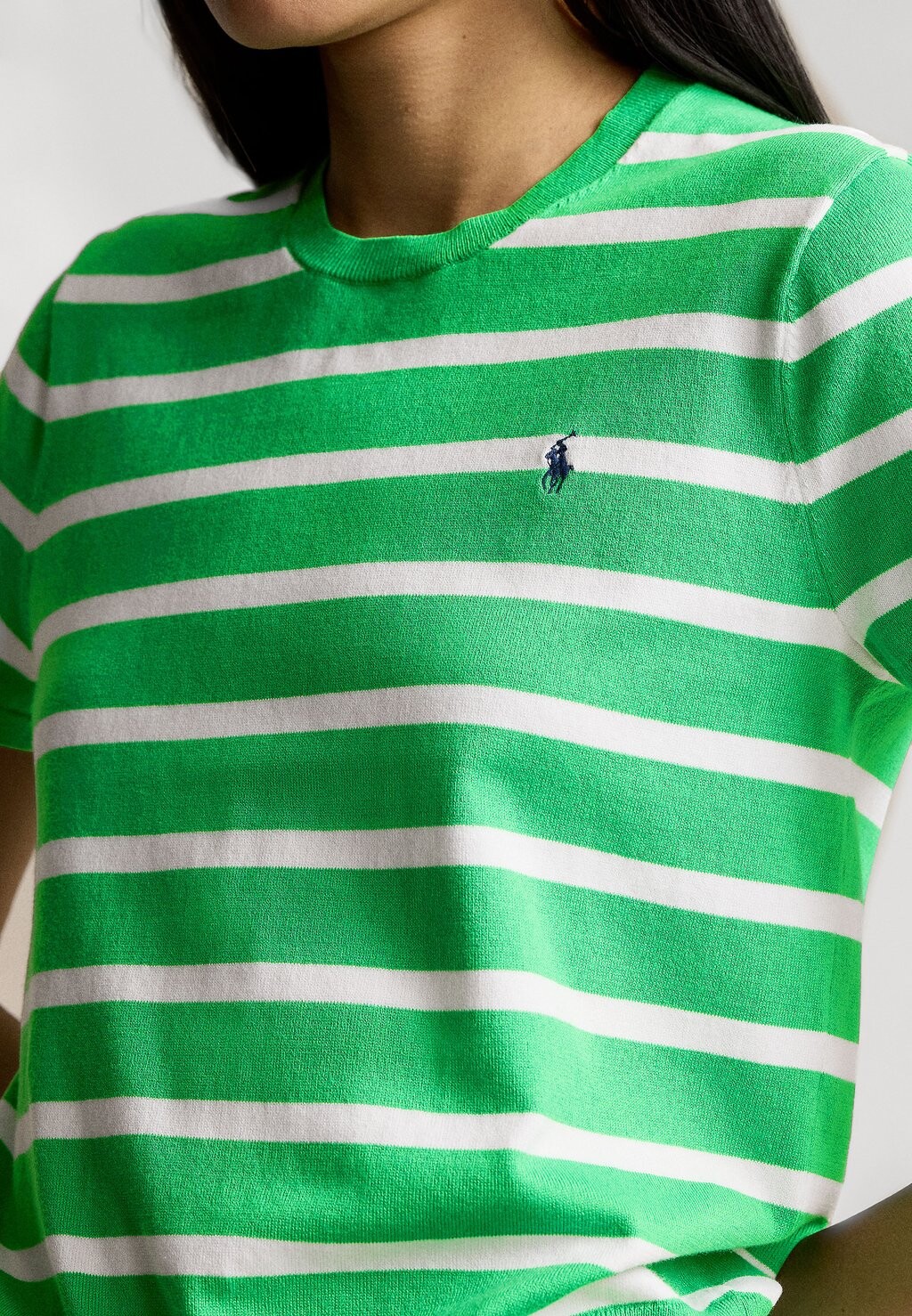 

Принт на футболке SHORT SLEEVE Ralph Lauren, белый