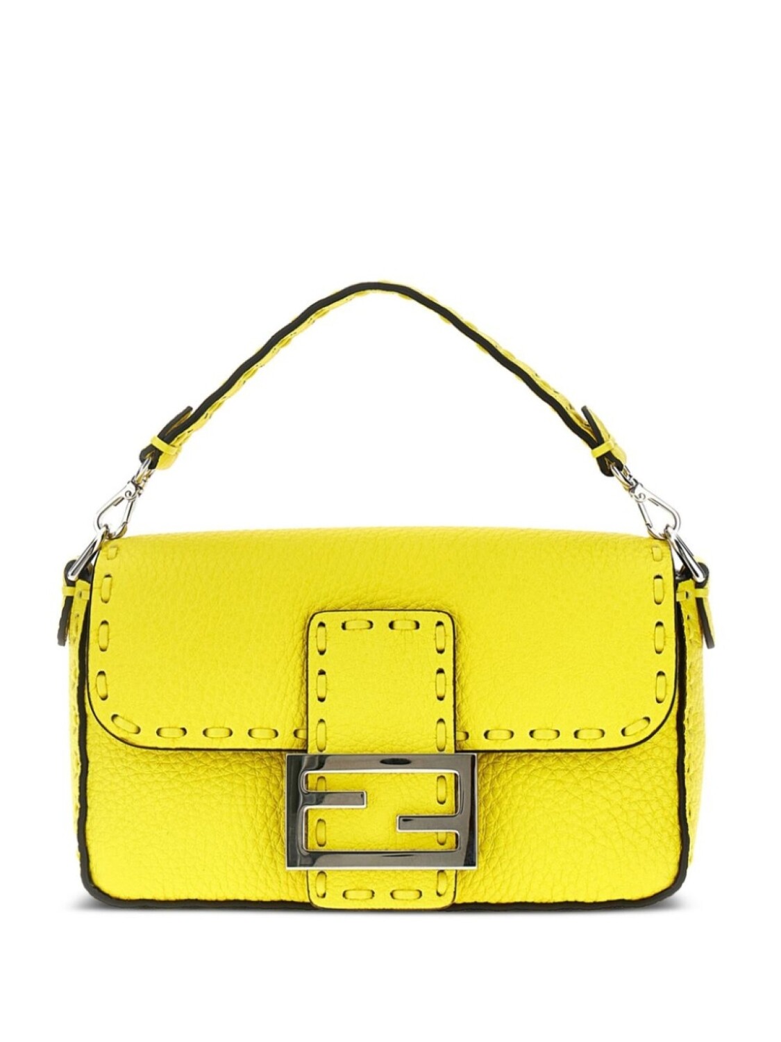 

Мини-сумка Baguette FENDI, желтый