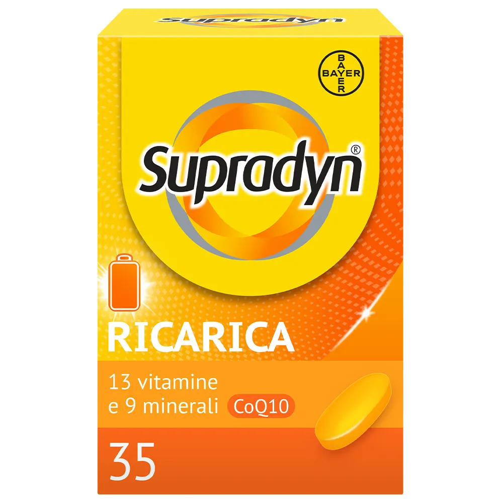 

Supradyn Refill Supplement 35 мультивитаминных и минеральных таблеток
