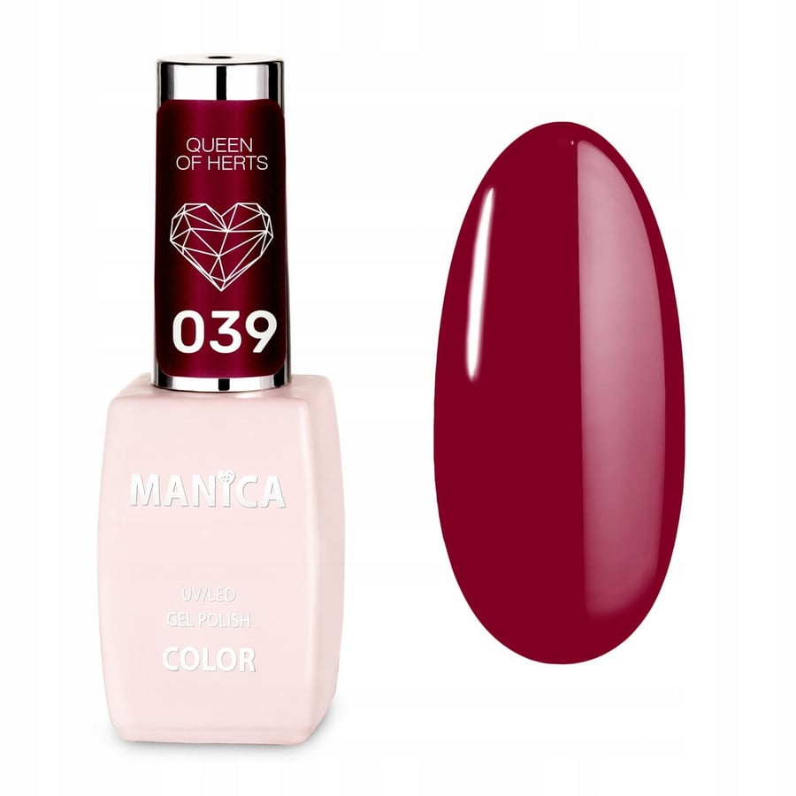 

Гибридный лак Manica - Deep Red 039 10 мл