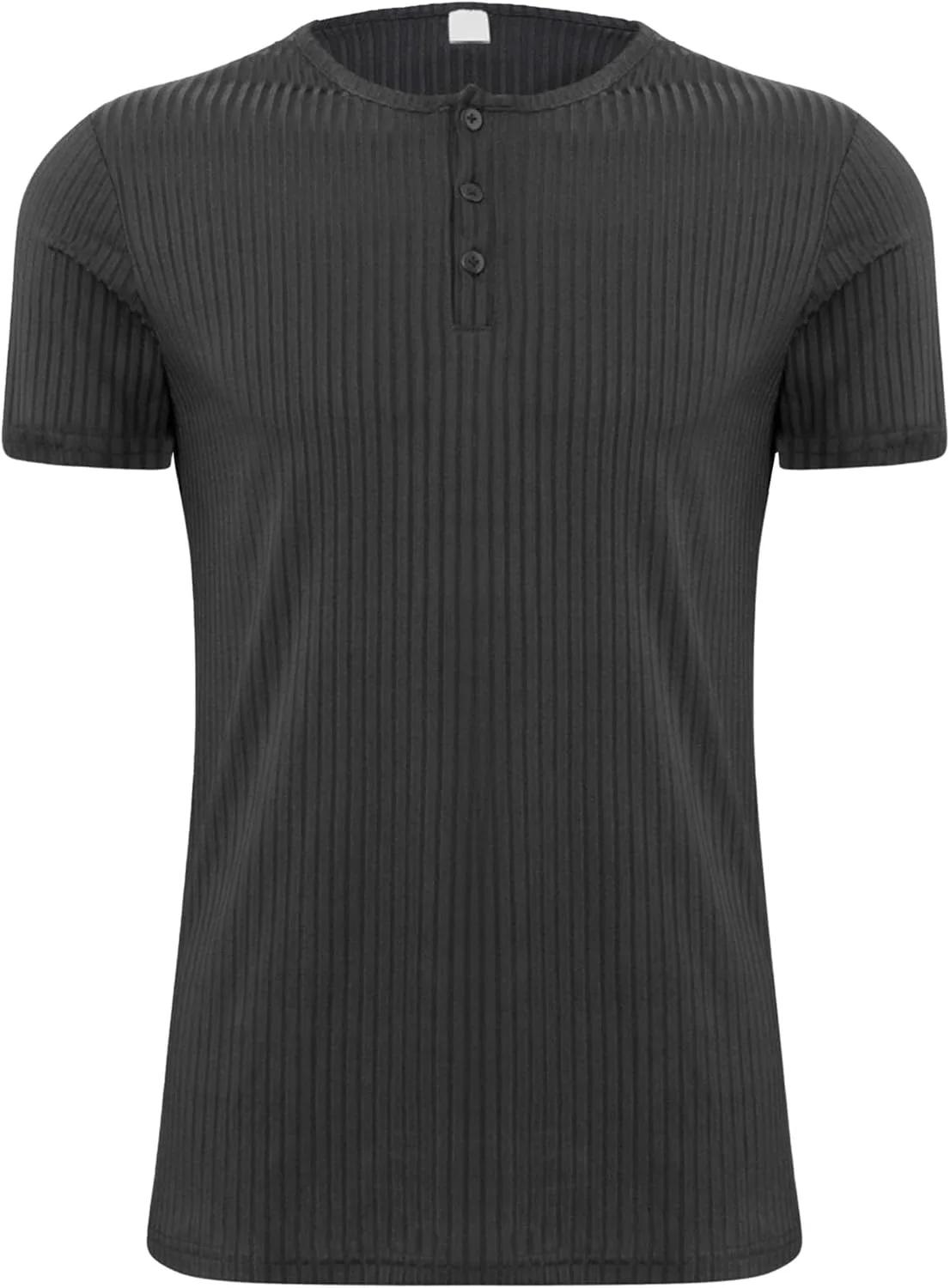 

Мужская футболка-поло Stretch Slim Fit Casual Henley Aosufei