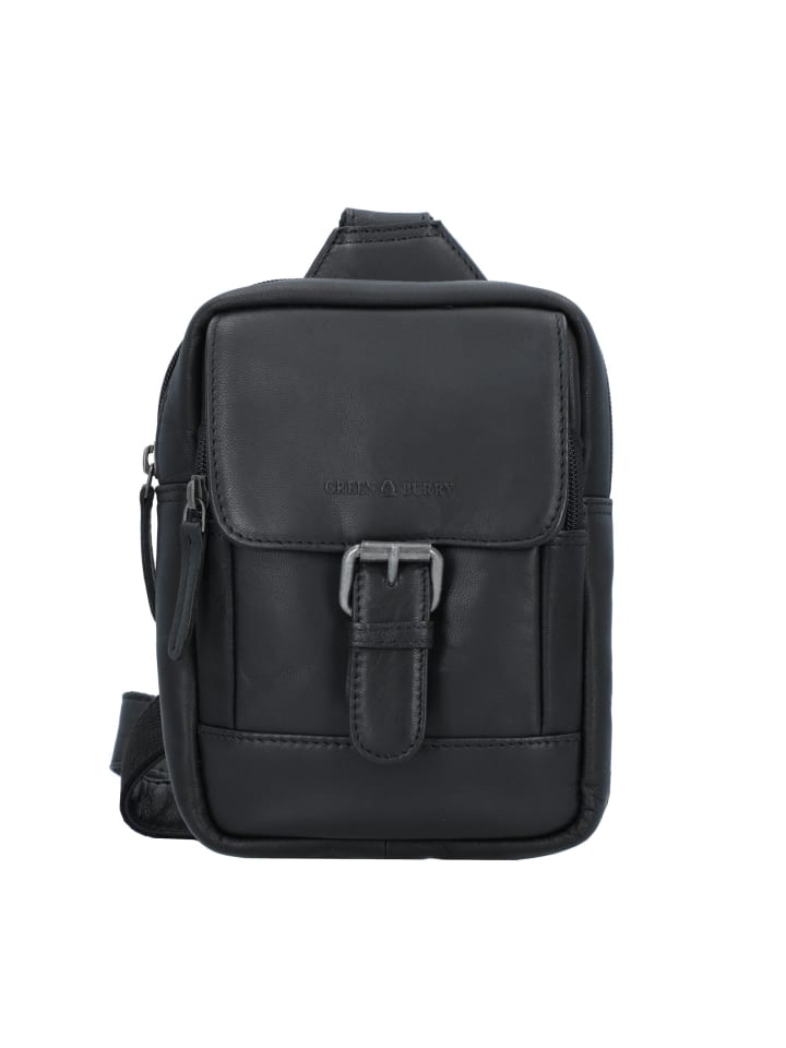 

Сумка через плечо Fiorentina 19 см черного цвета Greenburry