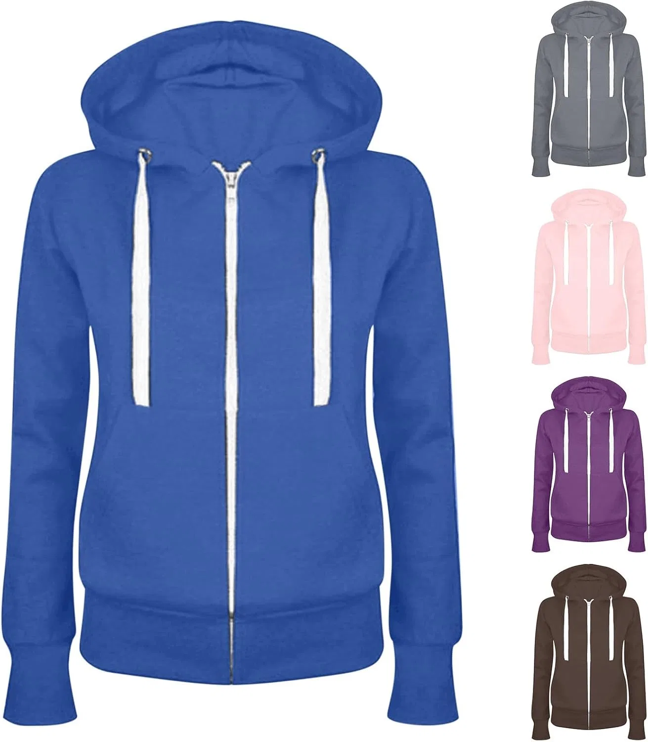 Джинсы Oversized Zip Up Hoodie, A-993 Blue