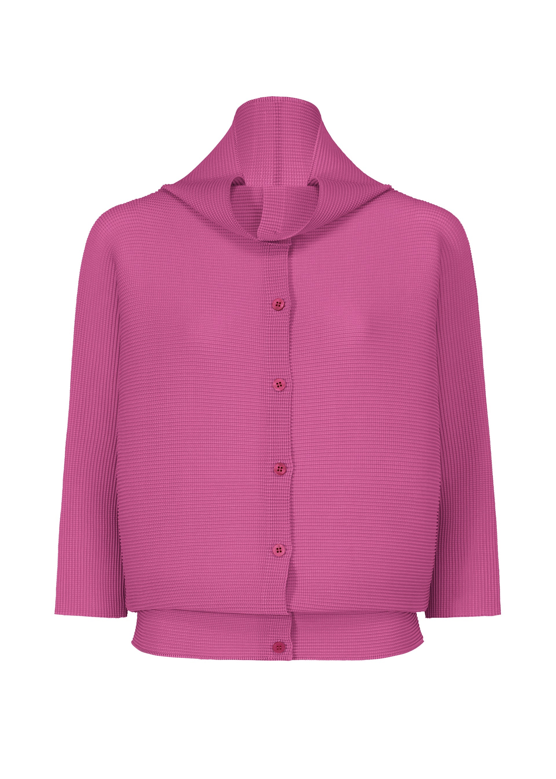 

Кардиган dolman stretch pleats 1 Me Issey Miyake, розовый