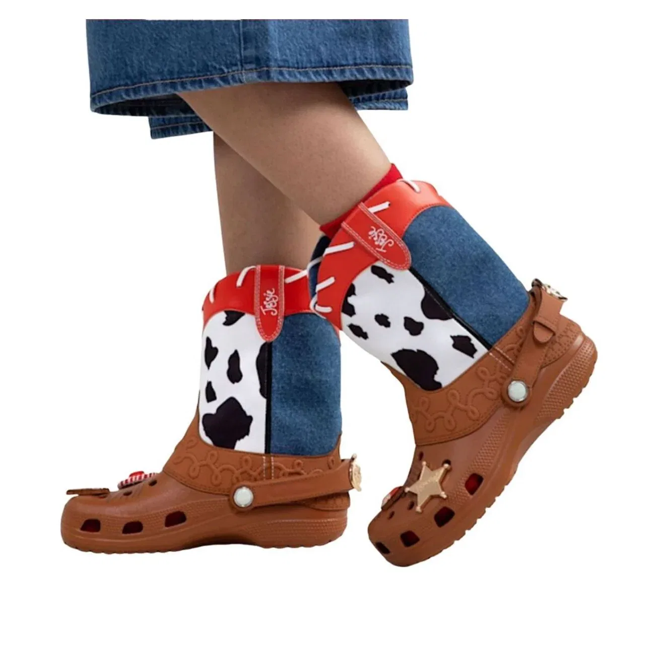 Классические сабо Crocs x Toy Story 'Jesse' 213009-90H, коричневый — фото 3