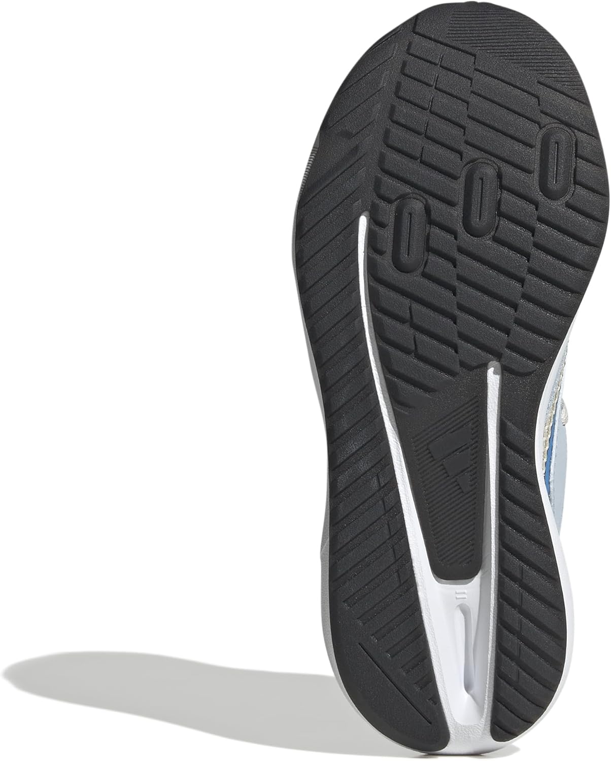 Кроссовки adidas для мальчиков Lightblaze на шнуровке, белый/синий/ярко-синий — фото 3
