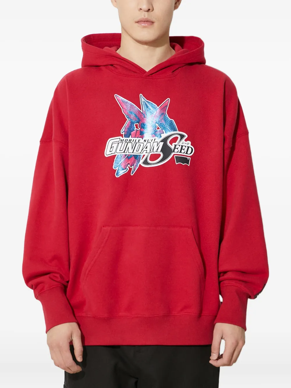 

Худи Seed из коллаборации с Gundam Levi'S, красный