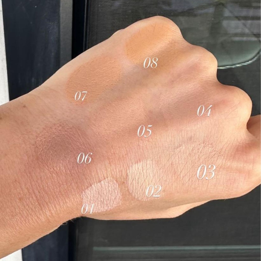 Тональный крем для лица glass skin Sweed, 03 light w, объем 30 мл — фото 4