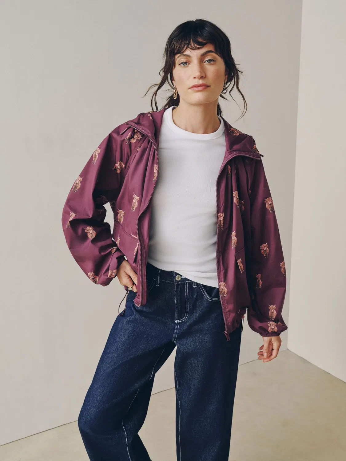 Куртка Next Performance Jacket в бордовом цвете — фото 2