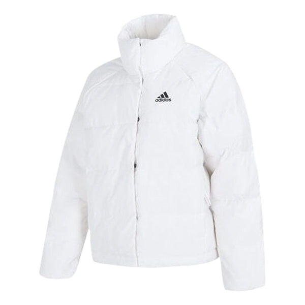 

Куртка гелионик расслабленный пуховик Adidas, белый