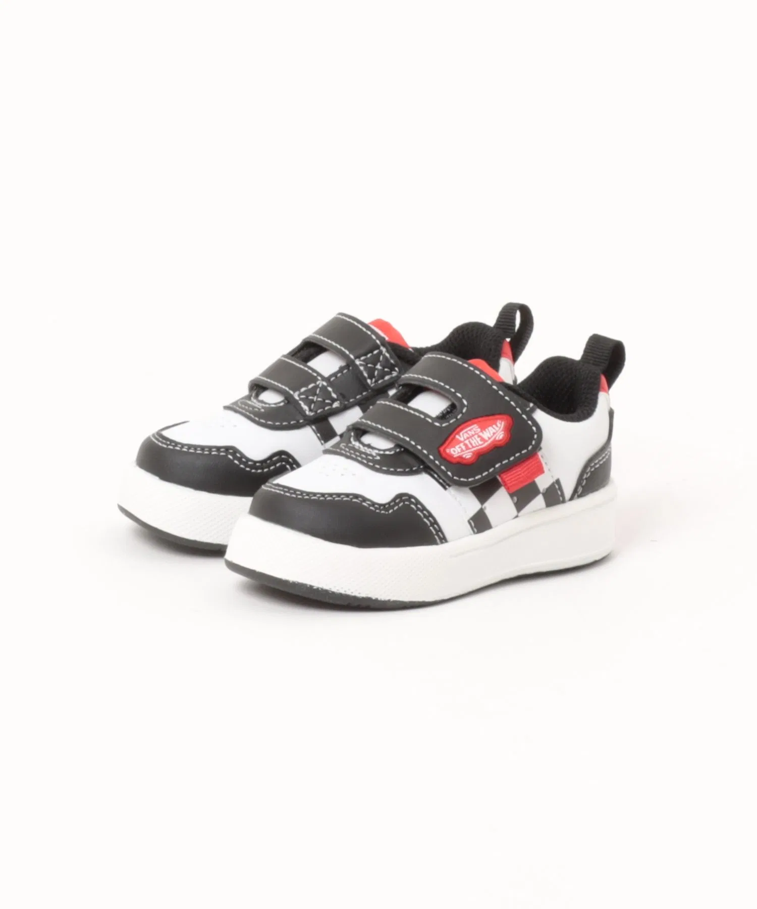 Детские кроссовки VANS RIGIDA с логотипом чёрные