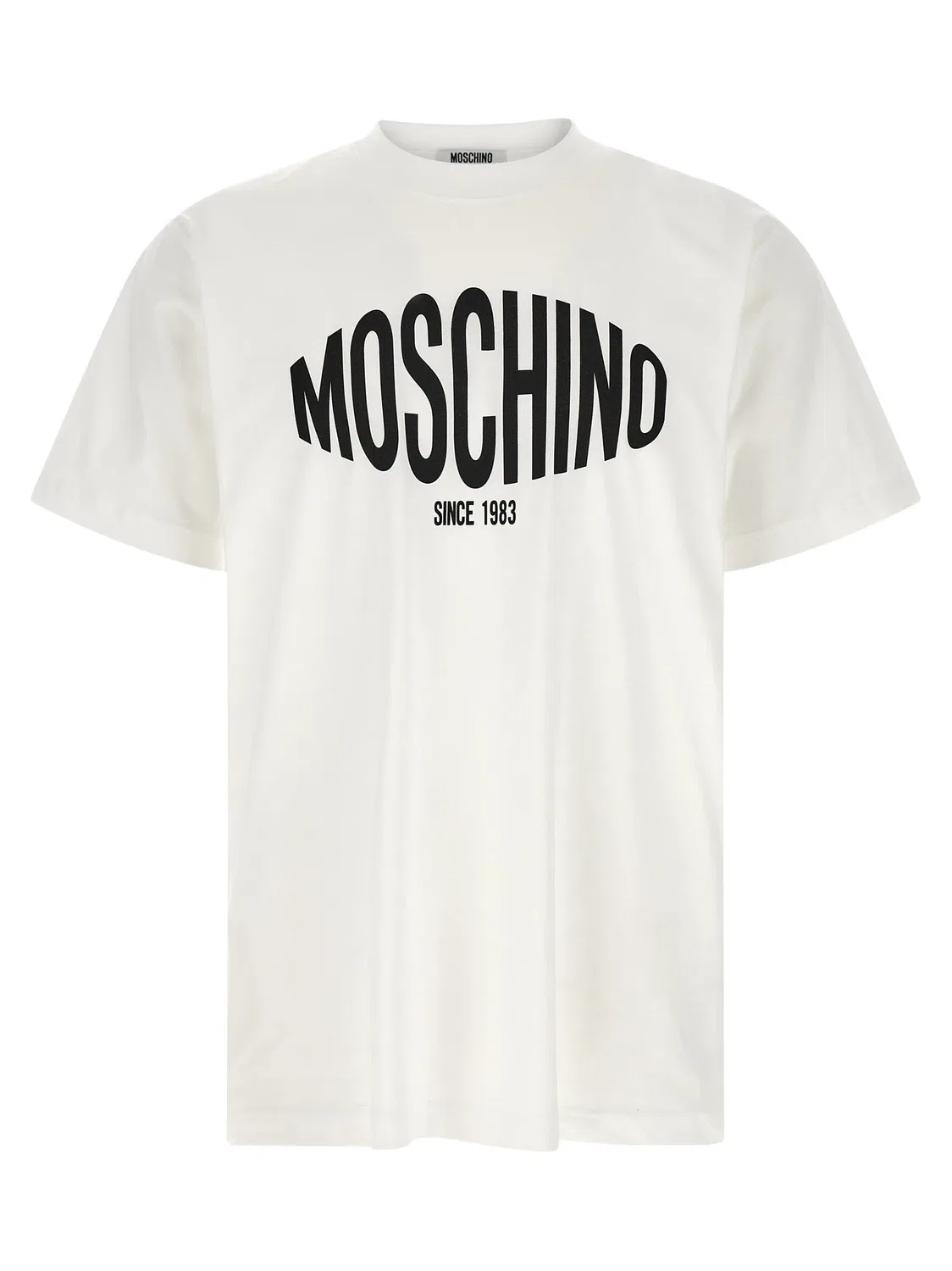 Футболка с логотипом Moschino, белый