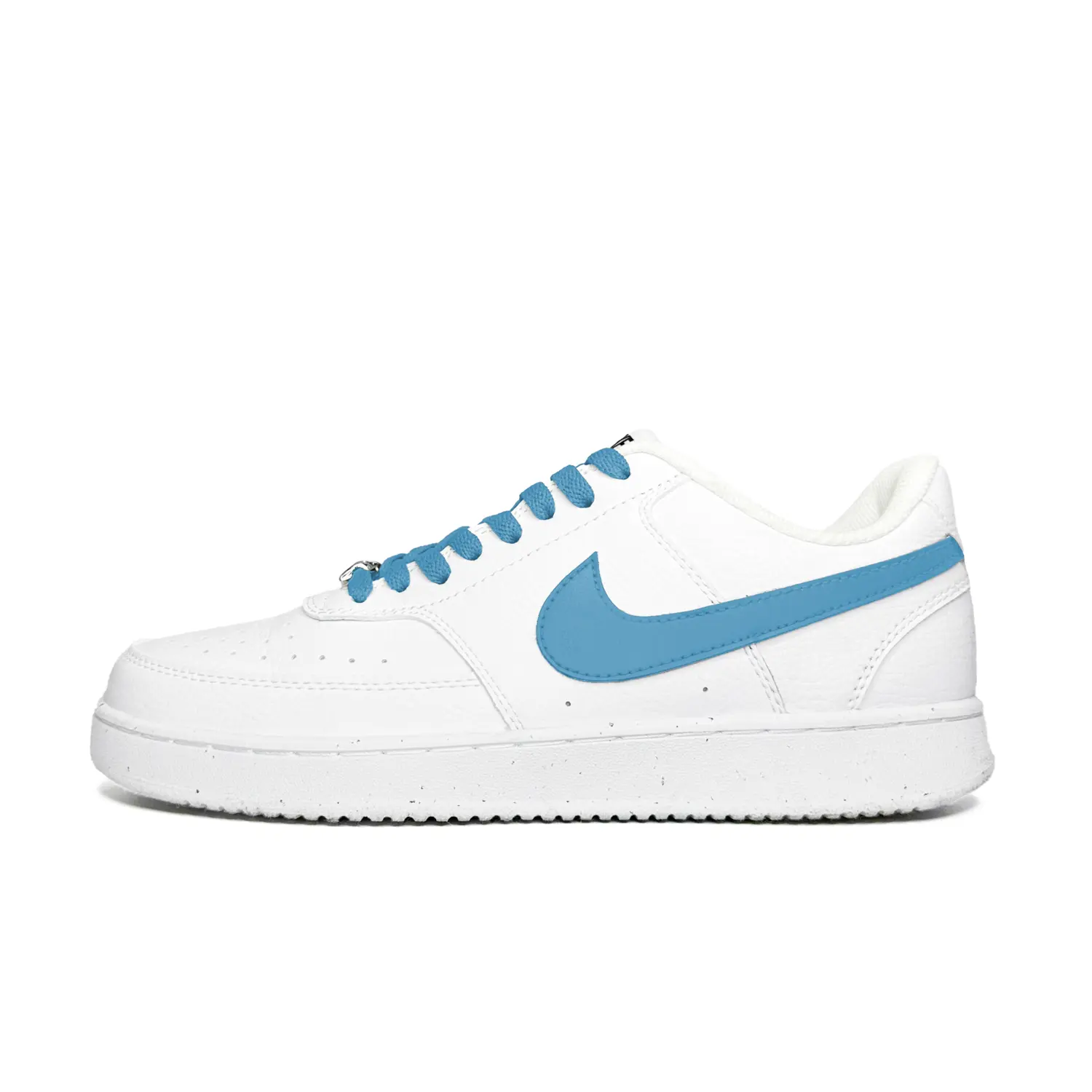 

Nike Кроссовки Court Vision 1 с низким верхом, противоскользящие, износостойкие, мужские, белые, синие