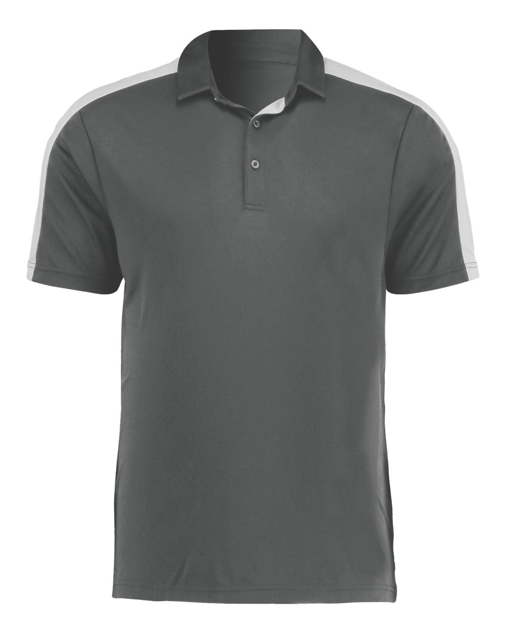 

Двухцветное поло Vital DRI DUCK, цвет graphite/ white