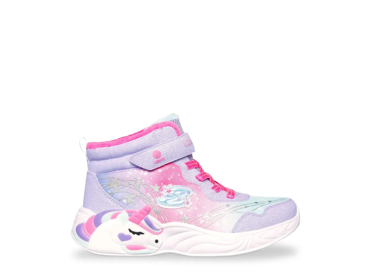 Ботинки Skechers Unicorn Dreams Magical Cove - детские, синие/фиолетовые — фото 2