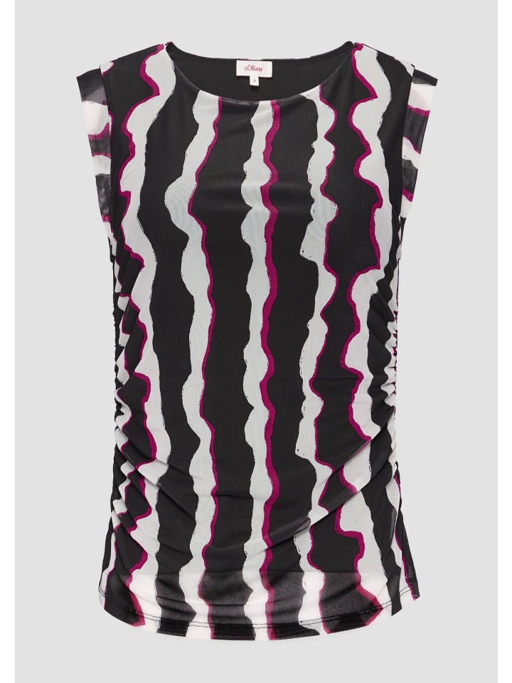 

Футболка в цвете 99B5_black s.Oliver, Черный, Футболка в цвете 99B5_black s.Oliver