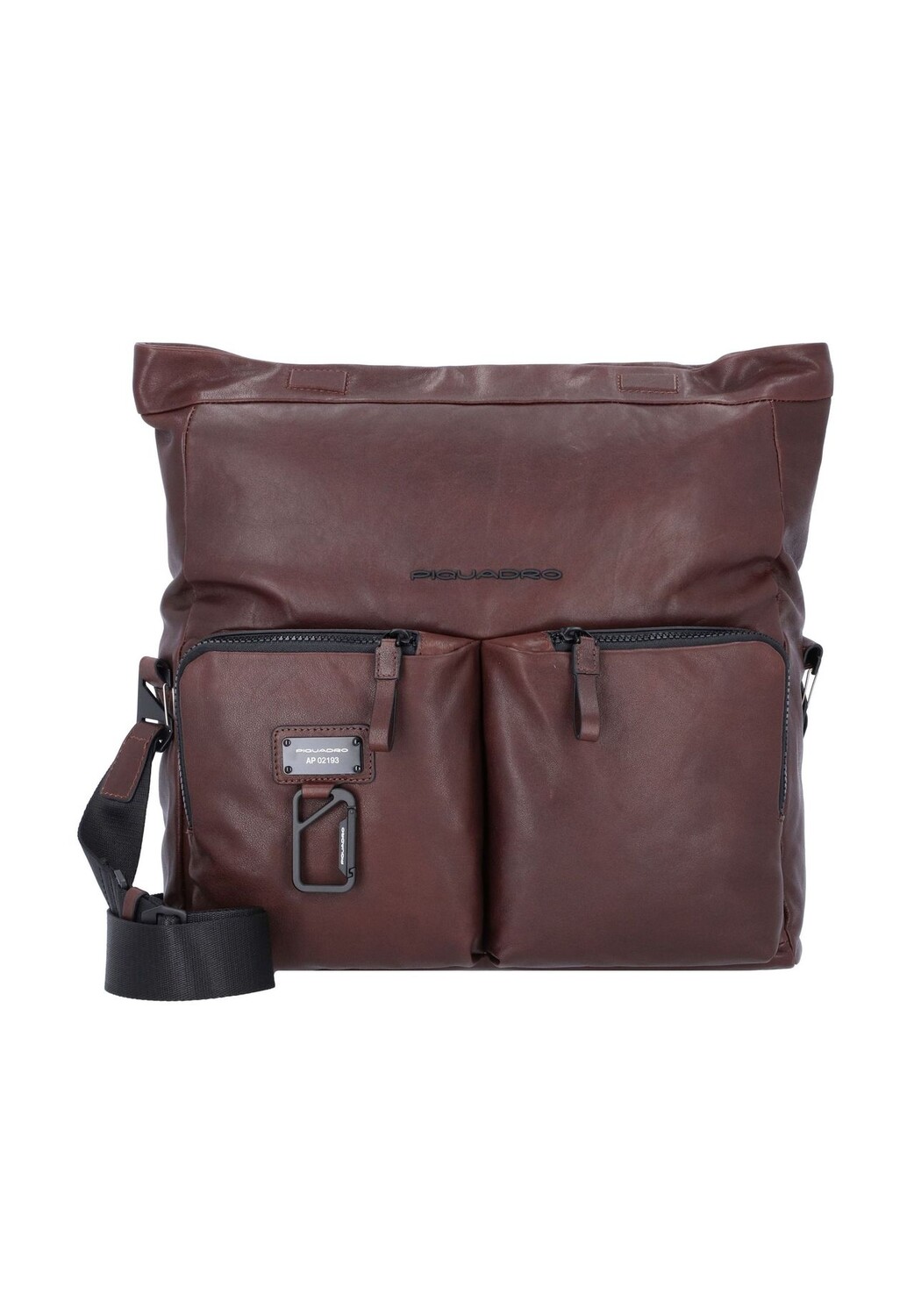 

Кожаная сумка через плечо Harper 34 см с отделением для ноутбука PIQUADRO, цвет Dark Brown