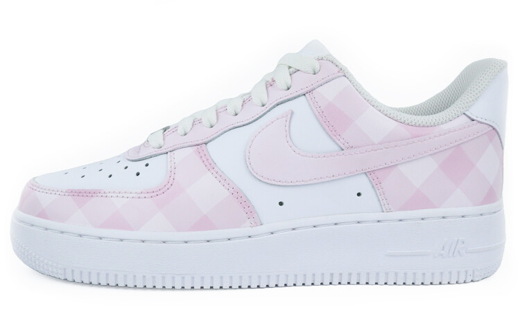 

Кроссовки для скейтбординга Air Force 1 женские с низким верхом, белые/розовые/фиолетовые Nike, Розовый, Кроссовки для скейтбординга Air Force 1 женские с низким верхом, белые/розовые/фиолетовые Nike