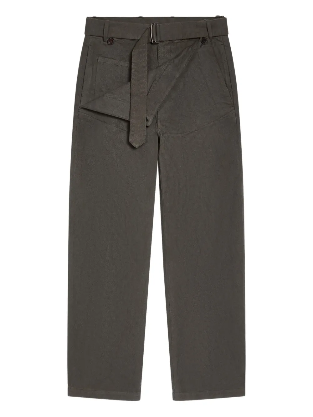 

Прямые брюки DRIES VAN NOTEN, коричневый