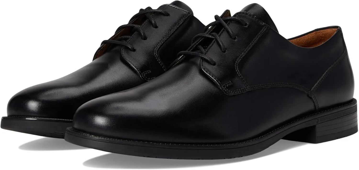 Мужские туфли Cole Haan - Oxford Bedford с гладкой подошвой, черный — фото 3