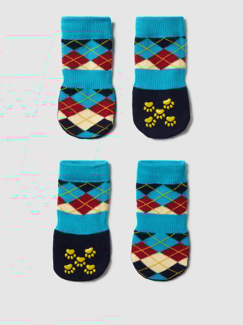 

Носки для собак с шишками и узором, модель 'ARGYLE DOG SOCK' Happy Socks, розовый