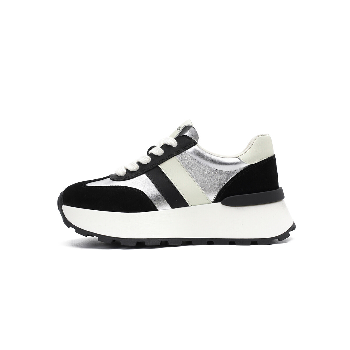 

Кроссовки для образа жизни Женские низкие Harson, цвет Black/Silver